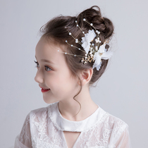 Children princess dress hair accessories headband Girl Flower Girl wedding hair hoop floral headdress girl baby flower accessories accessories