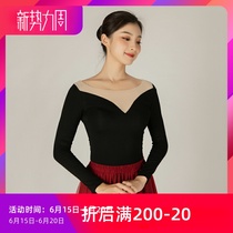 Fivan dance post-display slim square collar dance suit female body training to wear classical dance modern jazz ballet dancer