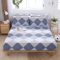 Pure cotton bed hats single piece 2021 new cotton childrens non-slip sheet protective cover bedcover dust cover mattress cover