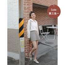 Buy triple-free oat cows milk minimalist dolls collar white shirt woman shirt spring long sleeve blouse spring