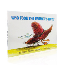 The original English Who Took The Farmer's Hat? Who took the farmer’s hat the children’s drawing book recommended by Ivy’s father