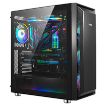 First Maruban 1 computer case desktop game water-cooled side through EATX large case back line vertical plug front 360