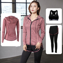 Yoga Clothes Woman Fitness Room Running Speed Dry Long Sleeve Professional High-end Autumn Winter Style Fashion Loose and Lean Sports Suit