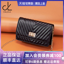 2021 New Tide large capacity shoulder chain bag ladies brand name crossbody small bag Joker women Bag Black small square bag