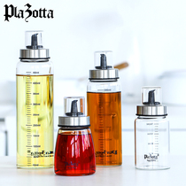 German plazotta glass oil jug oil bottle home seasoning bottle vinegar jug anti-leakage soy sauce pot large capacity