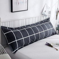 Couple double pillow pillow pillow case integrated long backrest cushion core sofa pillow home