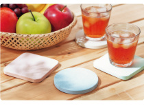 Antnai Home Kieselguhr Cup Mat Water Suction Speed Dry Heat Insulation Cup Mat Drain Water Toidea Home Gift Custom Cup Mat
