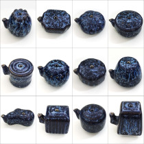 Inkstone drops inkstones special ceramics handdripping waterdrops Four Treasures calligraphy writing brush characters Chinese painting