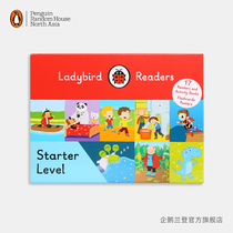 # (Penguin Langdon) Happy Ladybug Starting Stage Ladybird Readers Starter34 Book Grading Children Enlightenment Phoneme Cultivation English Original Painting