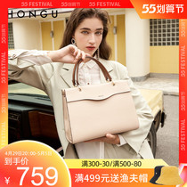 Red Valley Package Girls 2021 New minimalist temperament Handmaids Bull Leather Large Capacity Single Shoulder Bag Inclined Satchel 3157