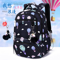 Junior high school student school bag female Korean version High school student college student ins wind large capacity campus backpack girl backpack