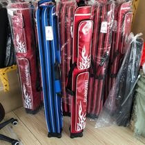 Guangwei fishing gear bag 1 25 m hard case with bracket Red Blue Two layer three layer fish pole bag
