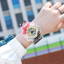 Fashion sports watch men waterproof youth junior high school students children 2021 summer couple electronic watch women