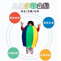 Colorful Penguin Childrens sensory training equipment kindergarten outdoor toys sports games games props