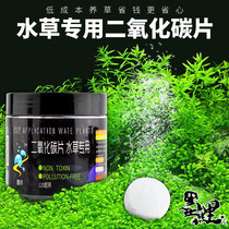 Carbon dioxide flake grass cylinder co2 Water plant dedicated slow-release effervescent tablets burst algal yellow leaf fish tank co2 generator