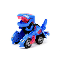 Douyin cross-border explosion universal electric deformation dinosaur chariot HG-788 electric toy car puzzle stall
