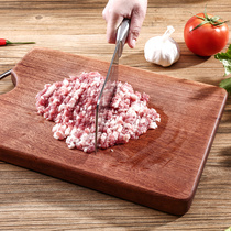 Cutting board household antibacterial mildew cutting meat kitchen solid wood multi-functional thickened large double-sided non-slip classification rectangular