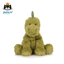 jellycat UK Fuddlewuddle Dino wavy fur dinosaur plush toy childrens doll