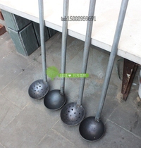 Sewage well clear-out tool Dung Scoop scoop Scoop Sewer Thicken Special Leaking Spoon Sub long handle Hedge Clearing God