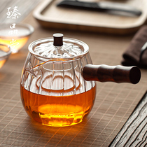 Glass Teapot Heatproof Bubble Teapot Filter High Temperature Resistant Cooking Teapot Tea Maker Cooking Tea Day Style Wellness Pot Suit