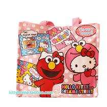 Two daily sheets kitty Sesame Street dinosaur cartoon student canvas bag lunch box lunch bag small bag