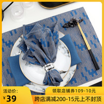 New Chinese placemats Nordic light luxury ins style Western placemats simple European-style high-end luxury hotel special insulation mat