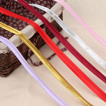 Kushun edge strip fabric cheongsam rolling edge belt color non-iron webbing clothing accessories disc buckle handmade clothes trim