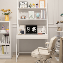 Computer desktop desk self-like desk bookshelf integrated desk chair girl bedroom home combination office shelf