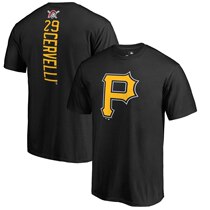 MLB Jersey Baseball League Pirates Pittsburgh Pirates player version round neck short sleeve t-shirt