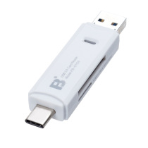 FB Feng standard OTG9 mobile phone card reader Type-C Android card reader suitable for SD card TF card USB 3 0 high speed
