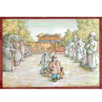 (Bottom Price Picks Up) Guochao Artist Renren Love Things (Giant Tailed Rabbits Fantastic Adventures 5) Limited Edition Paintings