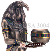 Egyptian mythological figures ornament crafts Tut god of wisdom Tarot statue home decorations