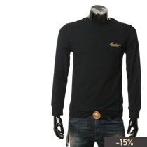  Moschino Moschino Men Casual 100 Hitch Long Sleeve Round Collar T-shirt A1803 8107