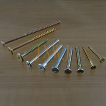 Large flat head hexagon socket self-tapping screw chair sofa cabinet tip tail screw beveled edge self-tapping Wood tooth self-tapping screw