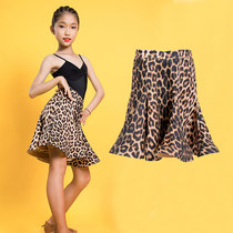 Girls BAO WEN half-body dress less children CUHK childrens children Fashion new Latin dance rehearscull class costumes