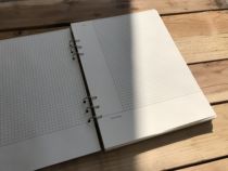 Cornell Grid Ben b5 Notebook stationery A4 detachable loose-leaf grid Galogonomic Bully Notepad Efficient Notes Law