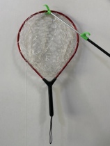Hand-copied net Portable Luya copy net pocket Ultra-light net with stream fishing net Luya copy net silicone