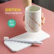 Deer Nay Silicon Algae Clay Wash Table Water Suction Pad Kieselguhr Hand Wash Bench Waterproof Cup Mat Toilet Soap Cushion Toothbrush Mat