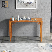 Quick square feet a few Rosewood strips table against the wall for the table modern simple solid wood porch table Chinese mahogany case