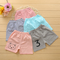 Summer new childrens pants head 2022 new children pants pure cotton boy clothing shorts boy girl baby shorts