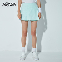 HONMA new golf womens skirt micro elastic comfortable thin lining anti-light moisture absorption and breathable