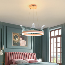 Minimalist Modern Living Room Lamp Led Crown Light Extravaganza Red New Nordic Boy Girl Child House Bedroom Chandelier