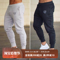 Muscle captain sweatpants Mens summer running fitness training pants brother casual loose breathable closed pants