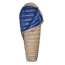 Spring and autumn winter adult sleeping bag outdoor big velvet warm down sleeping bag super light outdoor single person can be spliced