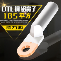 DTL-185 Copper aluminum nose Copper nose Copper wire lug terminal wire lug Copper aluminum transition cable connector