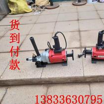 Small water drill pipe jacking machine Automatic hydraulic crossing drilling machine Trenchless tap water crossing drilling machine