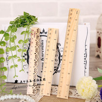 Full 58 shooting props for pictures Props Photography Props 15 15 20 cm Long Zakka Lace Wood Ruler