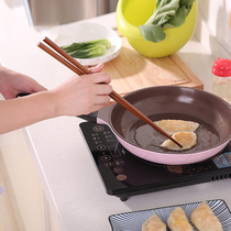 Wooden chopsticks super long 42CM household noodle chopsticks Japanese hot pot chopsticks fried chopsticks solid wood chopsticks