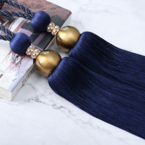 European curtain strap strap rope living room curtain tie buckle luxury curtain hanging ball tie ball tassel hanging ear decoration