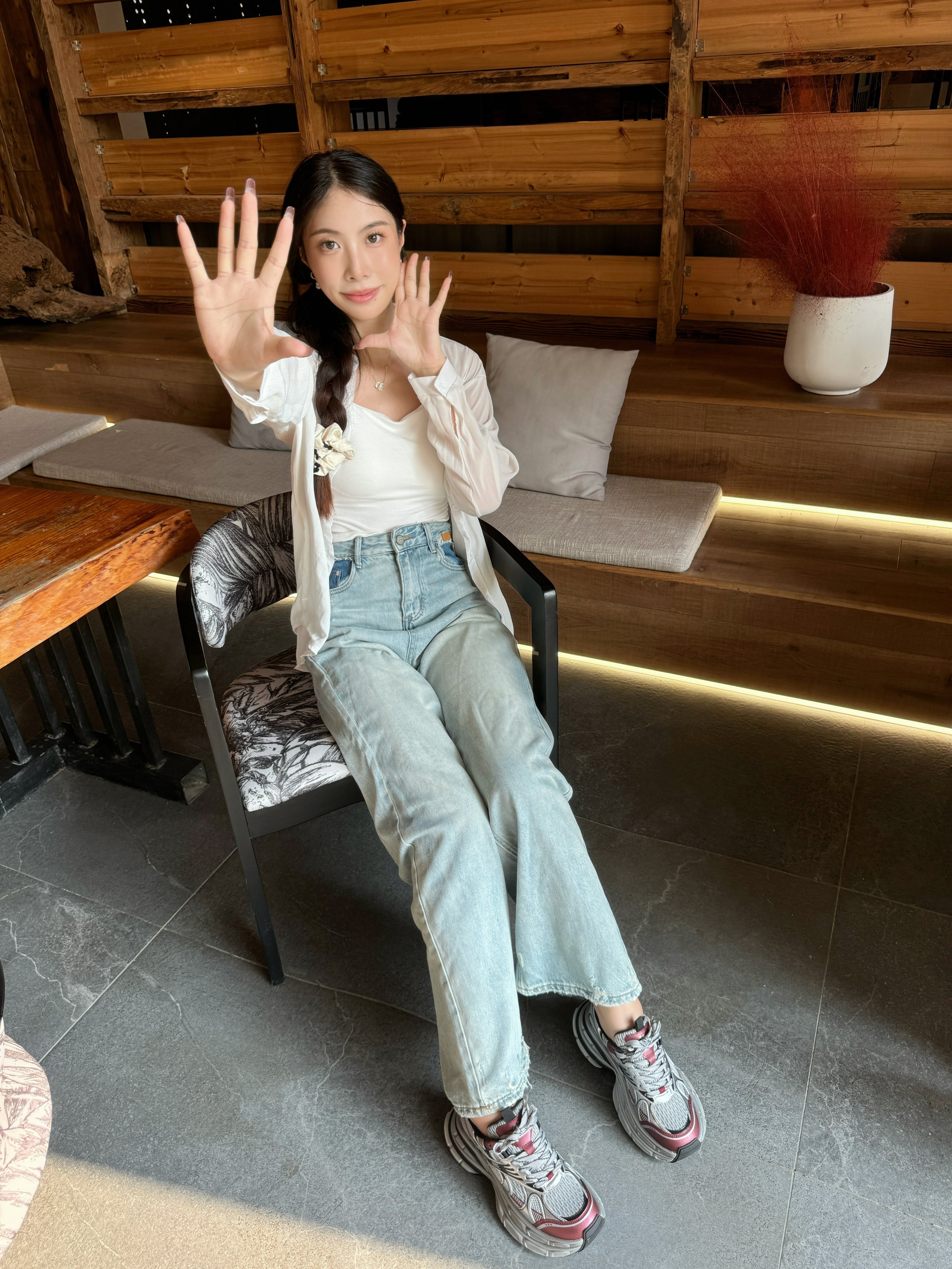 迪丽热巴同款骆驼银月老爹鞋 厚底增高拉长比例 银色系未来感十足